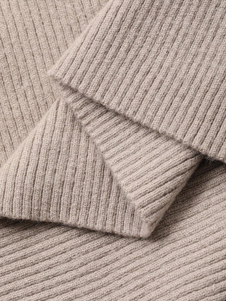 Dazy Plus Plus Size Casual/Work Fuzzy Cuff Button Front Sweater, Autumn/Winter