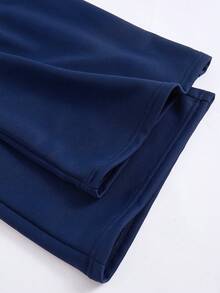 Pantalones deportivos sueltos con gráficos decorativos para adolescentes y niñas, de ajuste relajado para entrenamiento y uso casual, adecuados para otoño e invierno