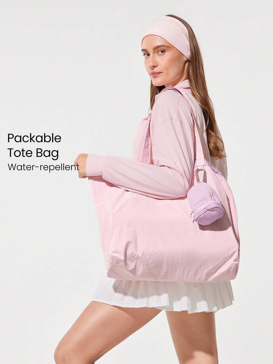 GLOWMODE Túi Bag It Up 39L nhẹ, nhanh khô, chống thấm nước, tiện dụng để đựng đồ tập gym, studio, du lịch, nghỉ lễ, hoạt động thể thao hàng ngày. - Hồng - Xem 1