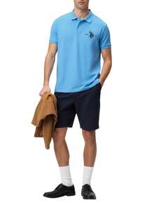 Tricouri polo bărbătești albastre - Albastru - Vizualizare 3