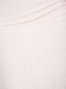 MUSERA Conjunto coordinado de top corto ajustado y vestido maxi ajustado para ocasiones, sexy para salir por la noche, elegante para invierno, lindo para Halloween, encantador para fiestas, chic para despedida de soltera, boda, novia y primavera - Blanco - Ver 6