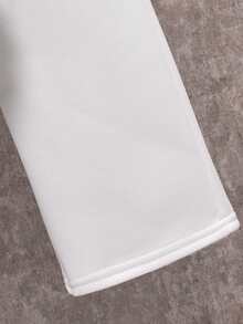 SHEIN Little Byeori 2pcs Young Boys Casual Korean Style Loose Fit Half-Zip Letter Graphic Sweatshirt And Elastic Waist Pants Set, Suitable For Autumn/Spring, Outdoor Play, School, Street Style, Party And Leisure