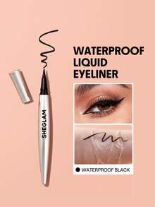 SHEGLAM Delineador De Ojos LíQuido Resistente Al Agua Ininterrumpido LáPiz Delineador De Ojos Negro Mate Altamente Pigmentado Resistente Al Agua De Secado RáPido Ultra Resistente Al Agua Y Al Sudor Delineador De Ojos Con Punta De Pincel Suave FáCil De Usar Maquillaje De Ojos Regalo De Navidad Para Delineador De Ojos Negro Kohl Kajal Henna Marca Belleza Maquillaje Maquullaje CosméTica Para Mujeres NiñAs Perfecto Para Invierno Primavera Ideal Para Y2K Elegante Moda Adecuado Para CumpleañOs San ValentíN Regalo Fiesta Listo Mejor Color - Uninterrupted - Ver 6