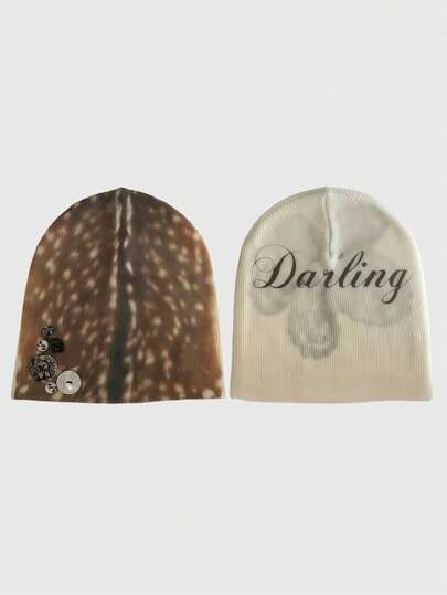 ROMWE Goth 女士无檐便帽