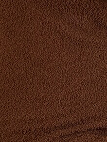 Feyla Váy len cổ sơ mi thường ngày dành cho nữ - Cà phê nâu - Xem 7