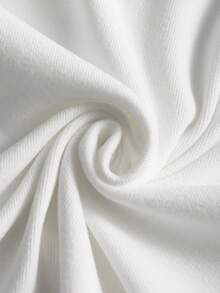 Glimmora 女式星空印花羊毛轻便夹克，休闲街头风格拉链修身长袖外套，秋季 - 白色 - 查看 6