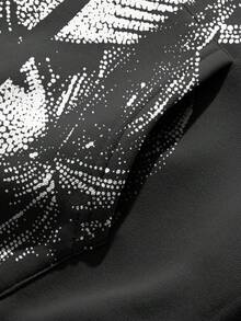 PAVTROS Áo nỉ có mũ trùm đầu in chữ mùa thu có khóa kéo phía trước dành cho nam - Nhiều màu - Xem 4