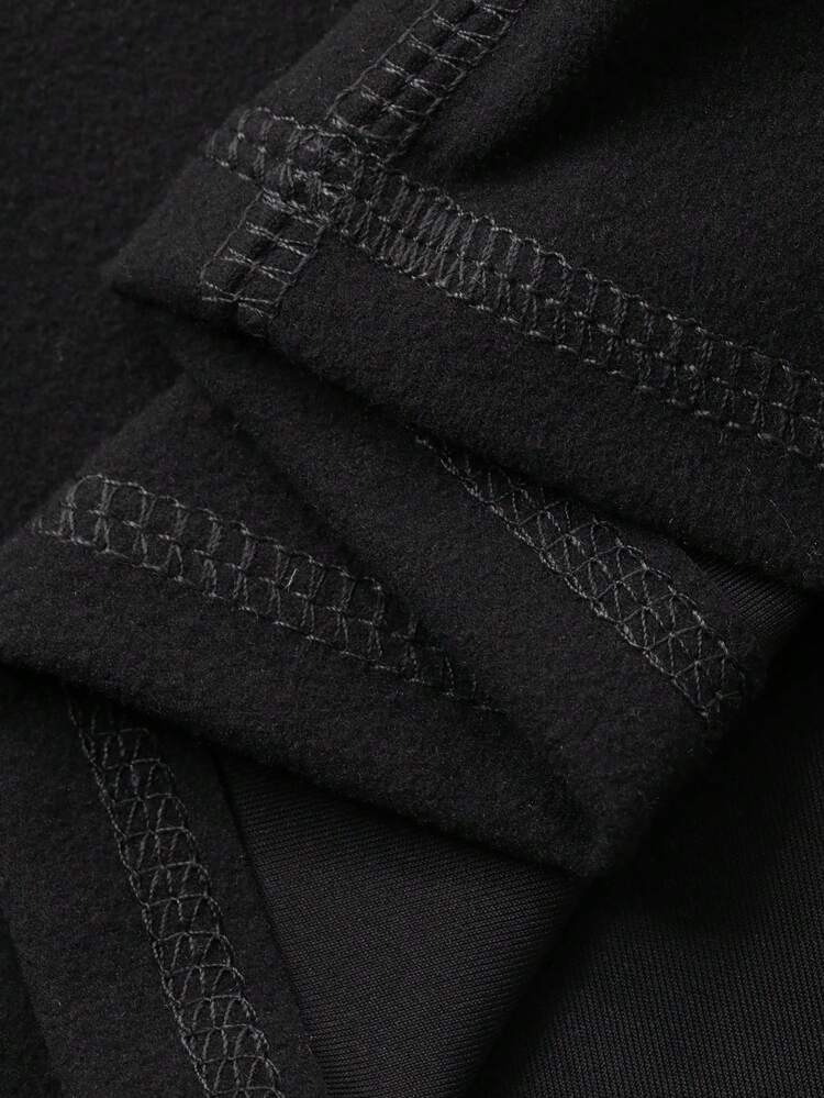 Women's Casual Everyday Commute Simple Solid Color Half Zip Up Long Sleeve Fitted T-Shirt, Spring/Autumn