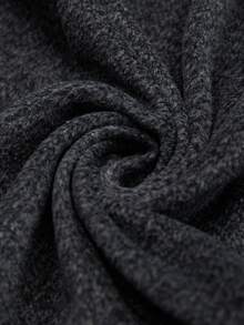 EMERY ROSE 花卉图案灰色缺角领单排扣优雅长款女士大衣