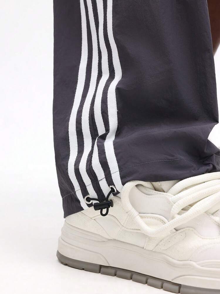 Track Pants With Side Stripes