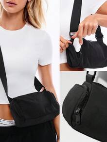 GLOWMODE Lightweight Shoulder Bag Suitable For The Gym - Black - View 8