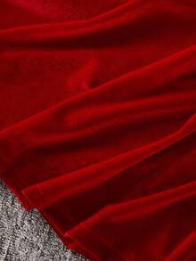 Elegant & Stylish Casual Daily Versatile Women Dress, Summer New Arrival, Christmas - Red - View 5