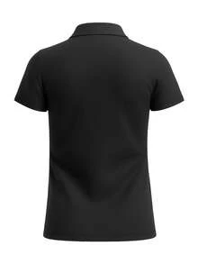 Puma TeamGOAL Women's Sports Polo Shirt Black - Black - View 2