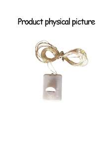 1/6/12Pcs LED Fairy Lights Battery Powered, Mini Twinkle String Battery Powered Mason Jar Party (Warm White), Back To School Valentine Day