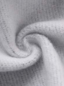 DAZY Pantalones de chándal de cintura elástica de unicolor para hombres, otoño/invierno - Gris - Ver 8