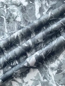 SHEIN 宽松印花卫衣，适合青少年女孩，休闲日常时尚，侧边粉色抽绳，街头风格 - 軍綠色 - 查看 5