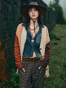 Bohemela Women's Casual Loose Fit Long Sleeve Button-Up Cardigans, Versatile For Everyday Wear Autumn Winter Clothes For Women