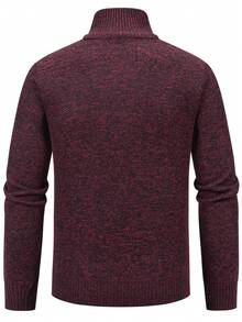 Calvornis Men's Casual Geometric Pattern Sweater, Autumn/Winter Christmas, For Fall