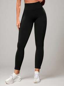 Rhythm Era 无缝橄榄绿加大码运动紧身裤