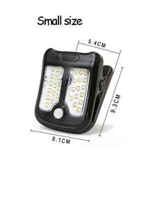 1PC Outdoor Light, Household Solar Garden Induction Light, Learning Light, Camping Clip Light - Multicolor - View 10