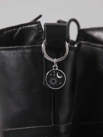 Goth 2 pièces Décoration de chaussure en forme de papillon