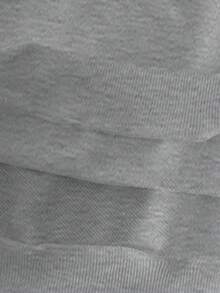 SHEIN 2 件套宇航员和星球印花圆领运动衫和慢跑裤套装，休闲时尚，适合秋冬 - 灰色 - 查看 3