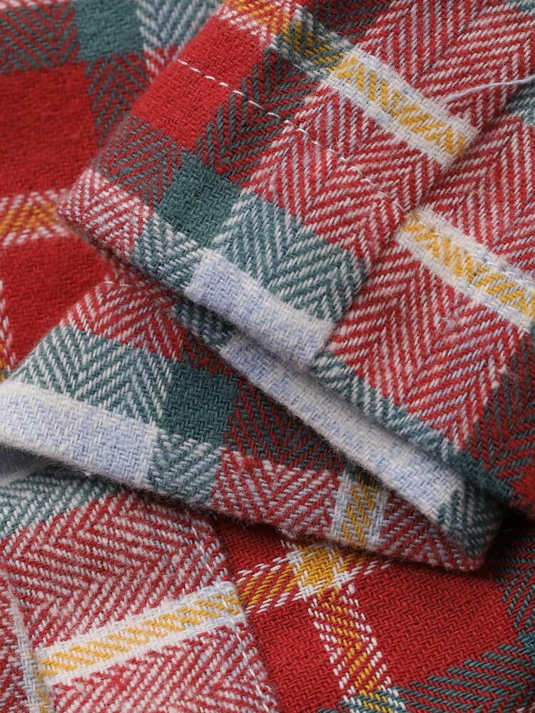 Women's Plaid Loose Pajama Bottoms, Winter