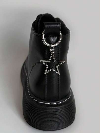 Goth 2 pièces/set Décoration de chaussure avec pendentif épée gothique, unisexe, Halloween