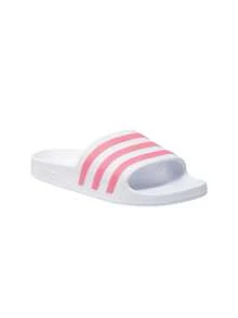 Adidas Adilette Aqua Women's Slides Cloud White / Rose Tone / Cloud White GZ5237 - White - View 2