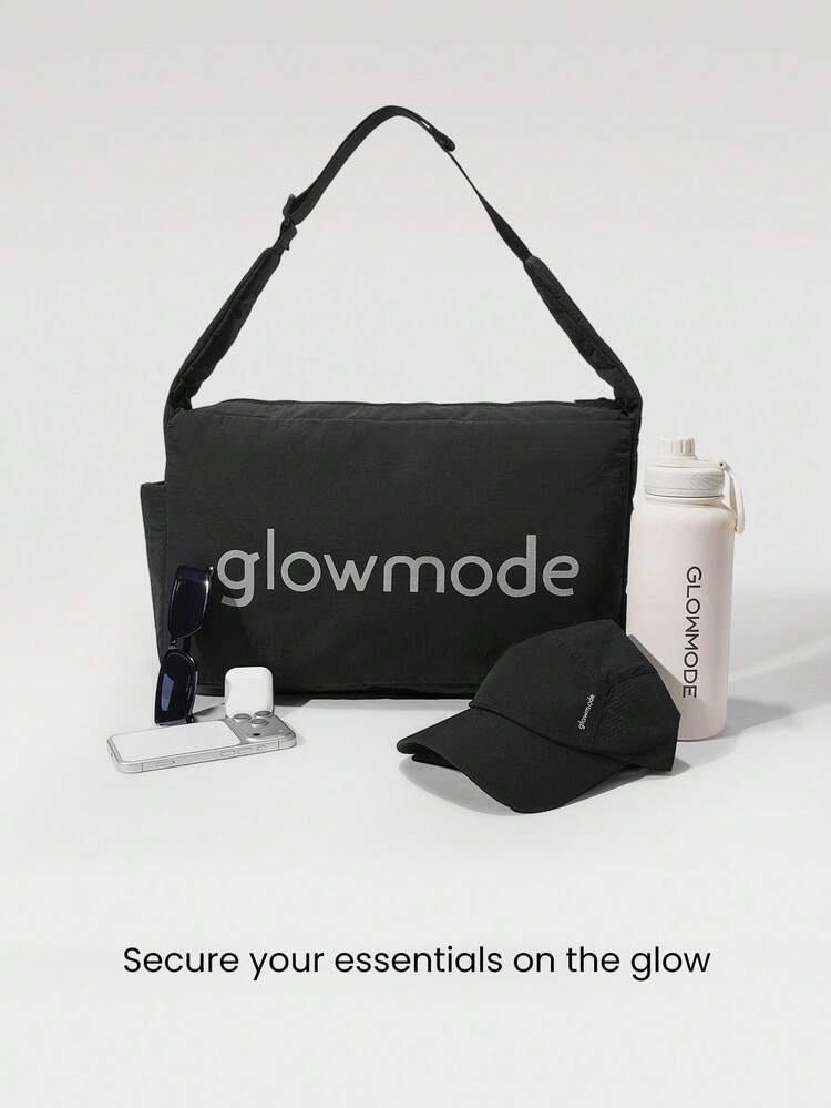 13L Water-Resistant Puffer Side Bottle Pocket Interior Zip Pocket Adjustable Strap Tote Bag Daily Casual Active