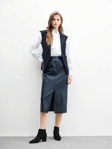 CUCCOO BIZCHIC 女式尖头扣环设计休闲时尚踝靴 - 黑色 - 查看 10