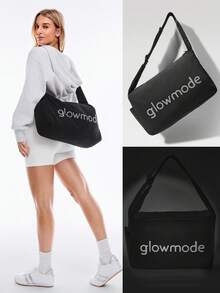GLOWMODE 时尚多功能健身包 - 黑色 - 查看 8