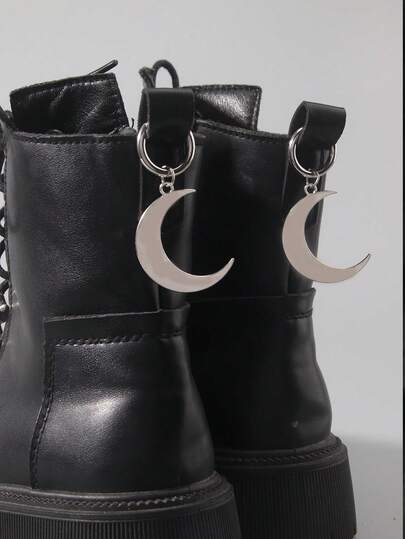 Goth 2 pièces Décoration de chaussure en forme de papillon