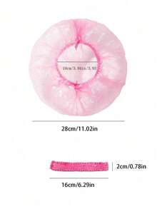 50/100/150/200个塑料一次性浴帽，染发浴帽，塑料美容院帽