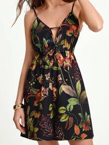 CAJUNI Monos de mujer casuales y sueltos con estampado