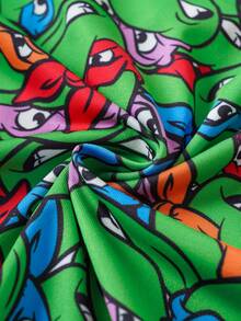 TEENAGE MUTANT NINJA TURTLES | SHEIN 1Pc Men Green Comfortable Soft Cartoon Turtle Printed Trunks Men Boxers Patterned Boxers,Funny Underwear Men Cartoon Boxers Graphic Boxer Graphic Boxers Mens Boxers Character Boxers Green Boxers - Green - View 6