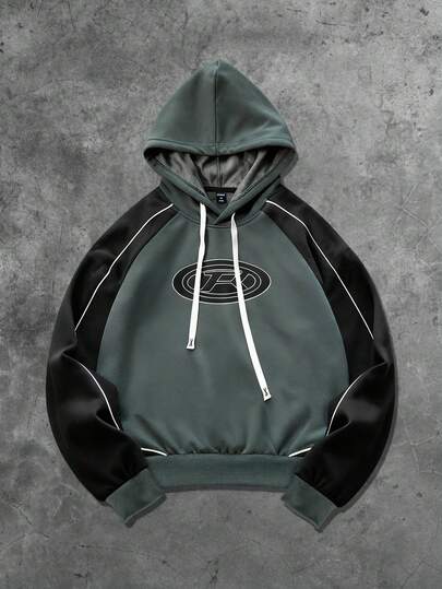 Street Life Unisex Hoodie With Sprouting Street American English Graphic, Autumn/Winter Design