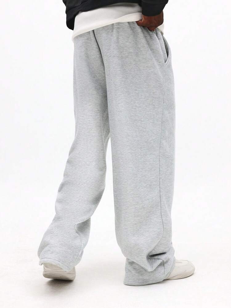 Heathered Joggers With Drawstring Waist