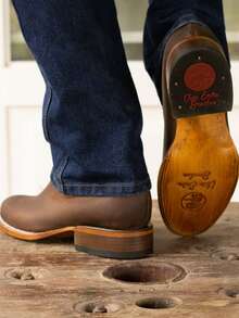 Women Mid-Calf Boots - 駝色 - 查看 7