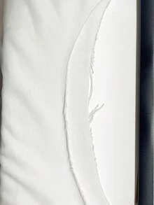 SHEIN EZwear Casual Minimalist Plus Size White Off Shoulder Loose Long Sleeve Hoodie Sweatshirt For Women, Autumn/Winter