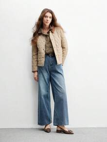 CUCCOO BIZCHIC Giày bệt mũi nhọn hở lưng màu trơn đơn giản dành cho nữ - Màu nâu Sô-cô-la - Xem 10