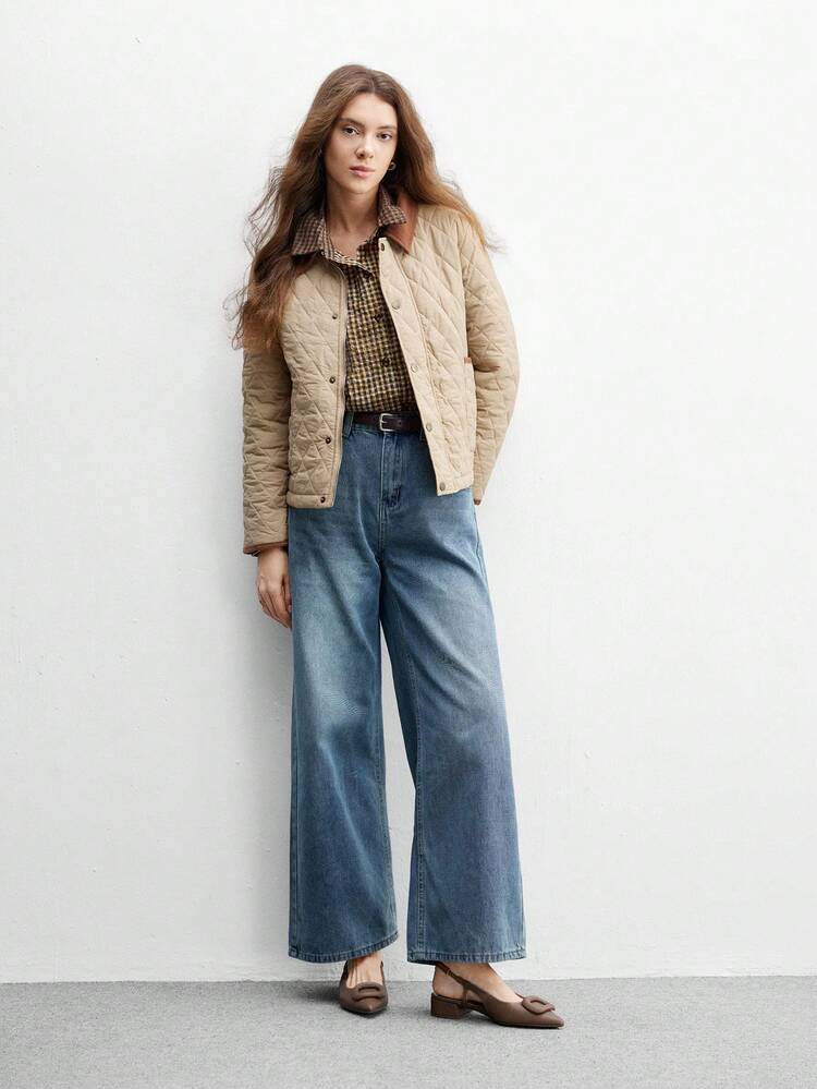 CUCCOO BIZCHIC Women's Casual Solid Color Backless Pointed Toe Flat Shoes For Christmas Spring Shoes