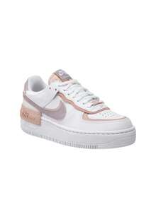 Air Force 1 Low Women's Casual Athletic Sneakers White / Pink Oxford / Rose Whisper / Amethyst Ash CI0919 - Red and White - View 2