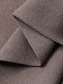 Dazy Plus Maglione casual oversize da donna con scollo a barca, tinta unita, adatto per autunno/inverno