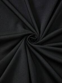 Glisette 2pcs Women Camisole Shapewear Top & High Waist Solid Color Bodycon Skirt Set - Black - View 7