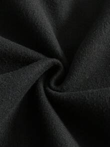 PAVTROS Men's Letter Embroidered Hoodie And Sweatpants Set, Fall Winter Clothes - Black - View 8