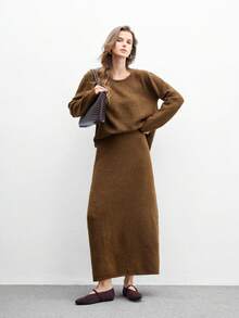 CUCCOO BIZCHIC Giày bệt Mary Jane thời trang đi làm đa năng thường ngày cho nữ - Cà phê nâu - Xem 10