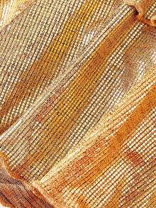 SHEIN MOD Women's Fashionable Gold Double Hem Low Waist Skirt, Fall/Winter , Party,Elegant, Luxury Evening Dresses For Weddings, Gold Skirt, Ruffled Skirt, Mini Skirt, Metallic Skirt - Gold - View 8