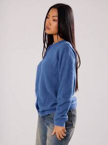 MUSERA Cardigan ample à boutons, style printemps Y2K années 90, décontracté et mignon, oversize, pour l'aéroport, l'automne, la rentrée, l'automne-hiver, le quotidien, Noël, le travail, le bureau, élégant, Nouvel An