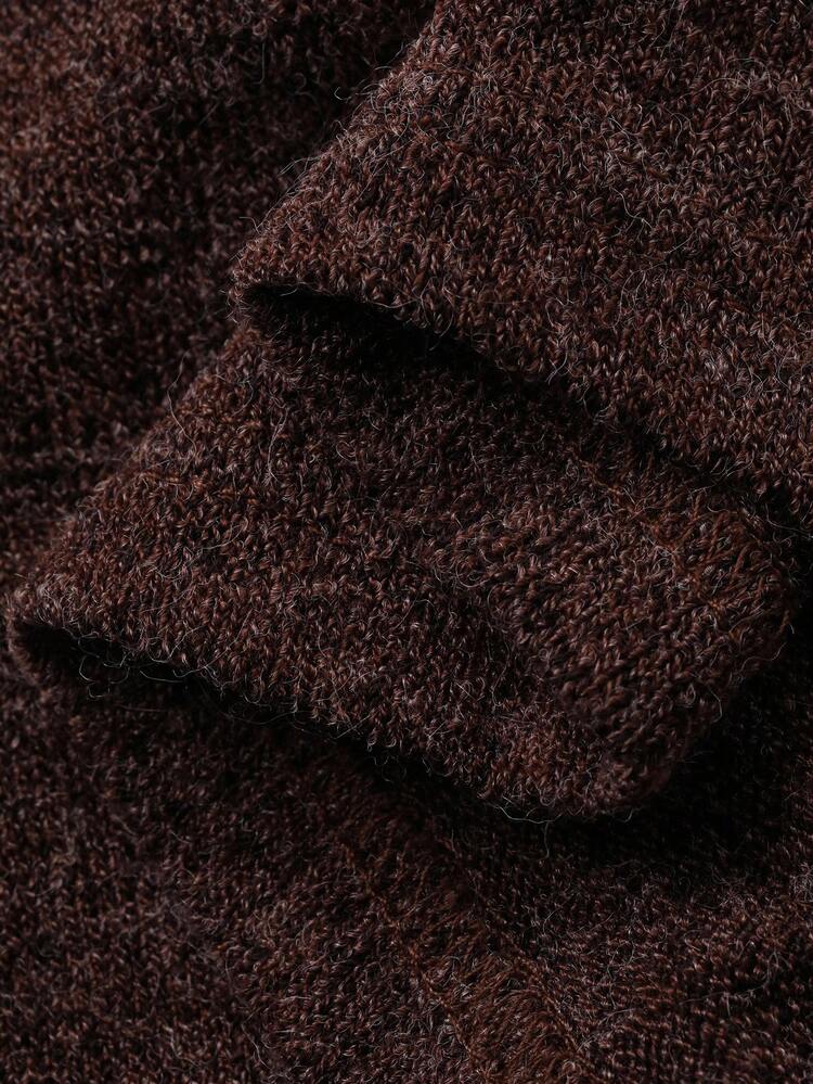 Women's Casual Round Neck Waist Top And Long Skirt 2 Pieces Set, Autumn